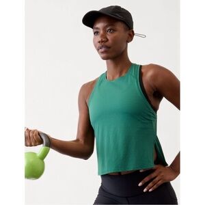 Athleta Deep Green Performance Top